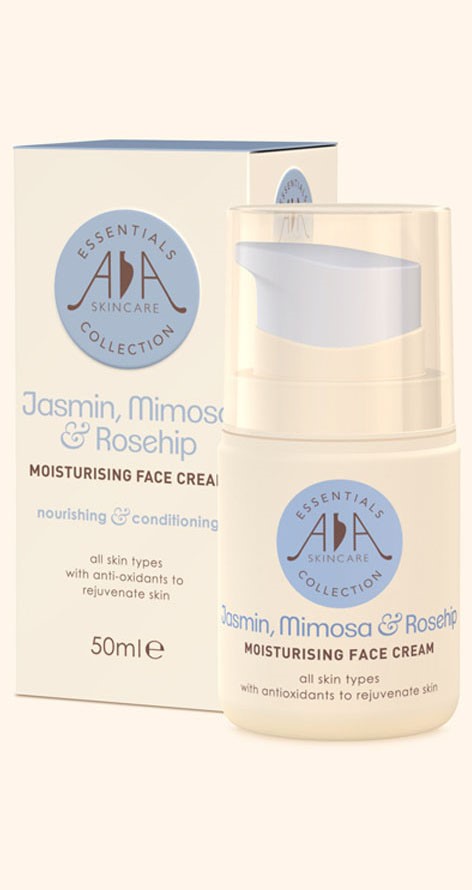 Jasmin, Mimosa & Rosehip Moisturising Face Cream 50ml Single